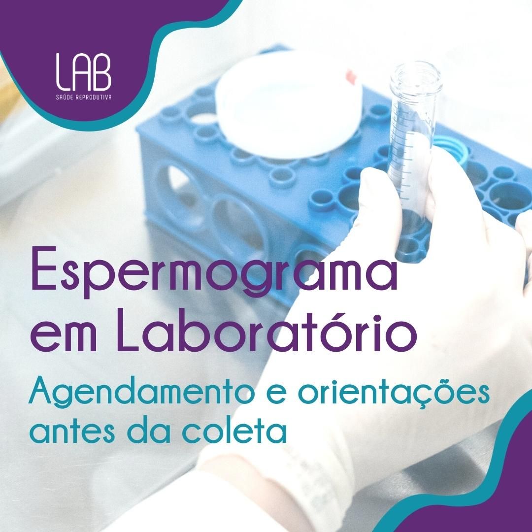 Espermograma em laboratório