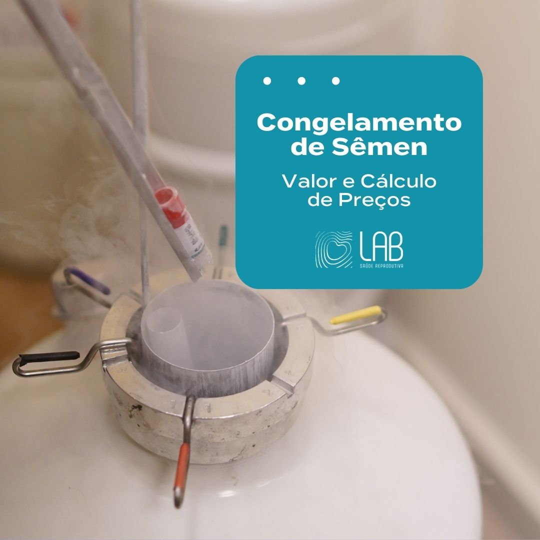 congelamento de sêmen valor