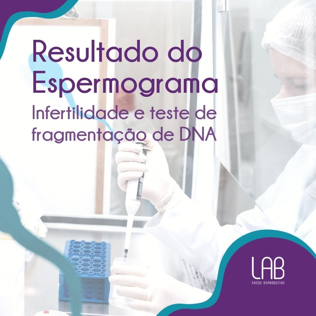 resultado de espermograma infertilidade