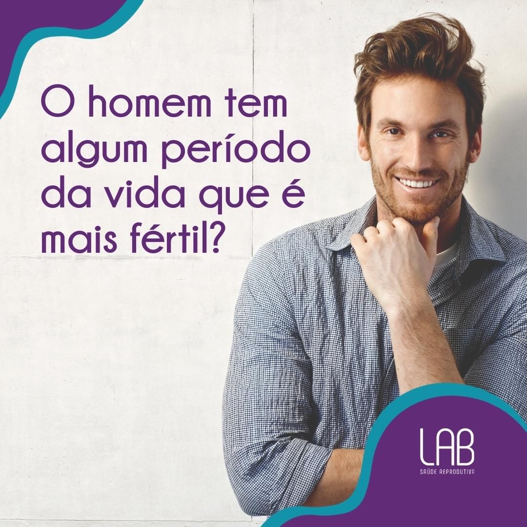 homem tem período fértil