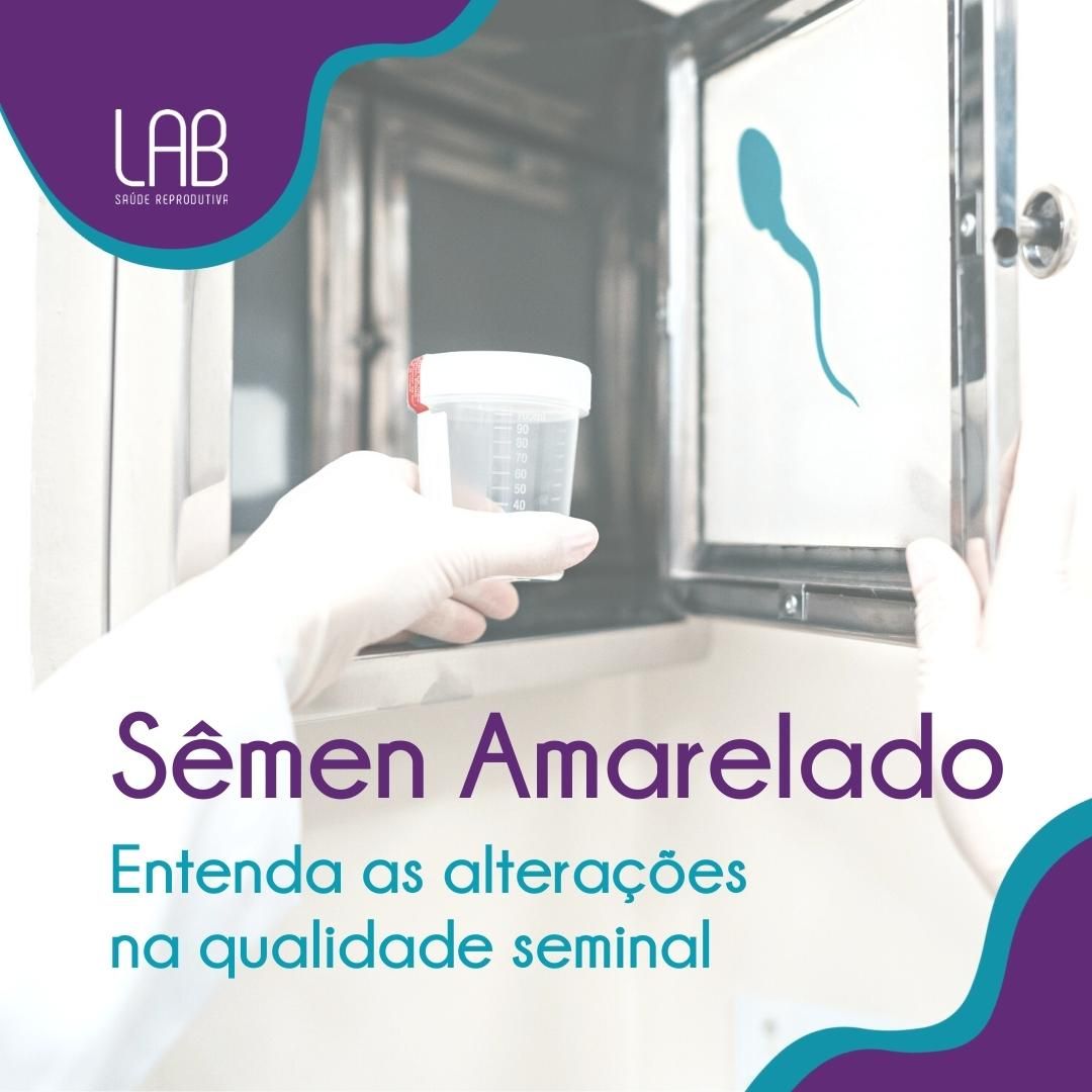 semen amarelado